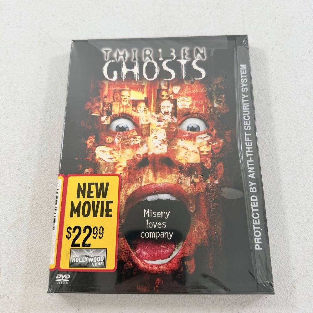 Thirteen Ghosts DVD 2001 Matthew Lillard Tony Shalhoub Embers Davidtz Horror NEW